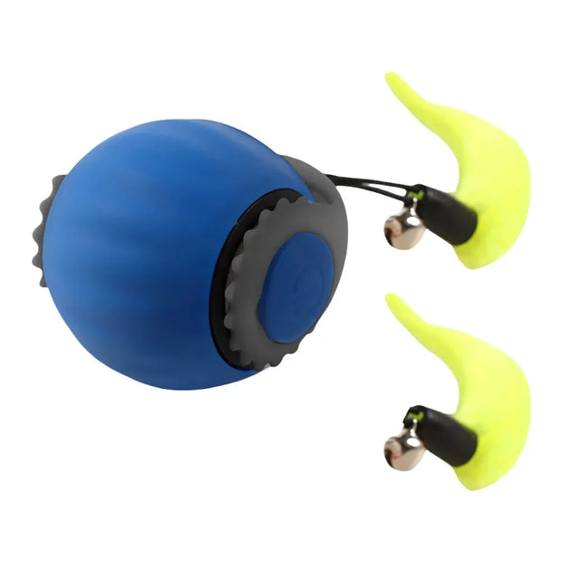 Interactive Cat Toy Ball USB Rechargeable Automatic Rolling Ball Self Rotating Ball Anti-Depression Pet Toy for Indoor Cats