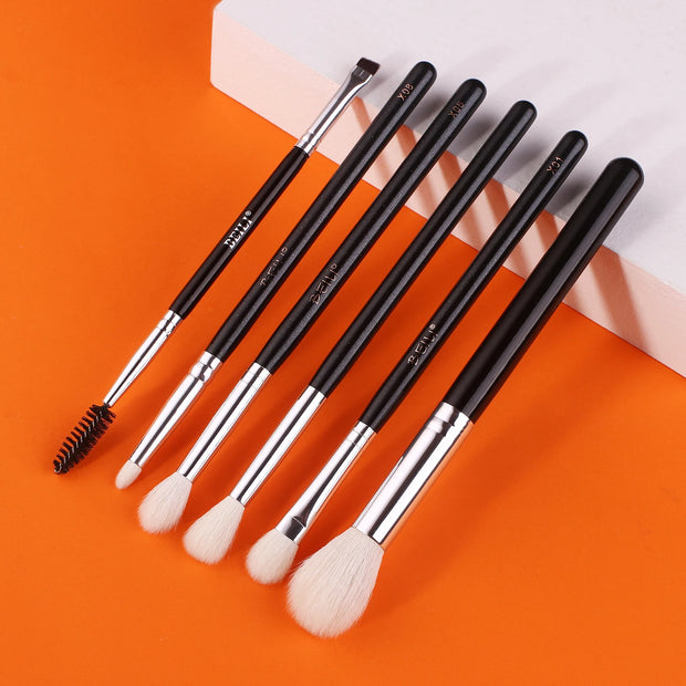 BEILI Concealer Brush Professional Flat Angled Makeup Brushes Set for Liquid Cream Foundation Powder Blush Eyeshadow Blending