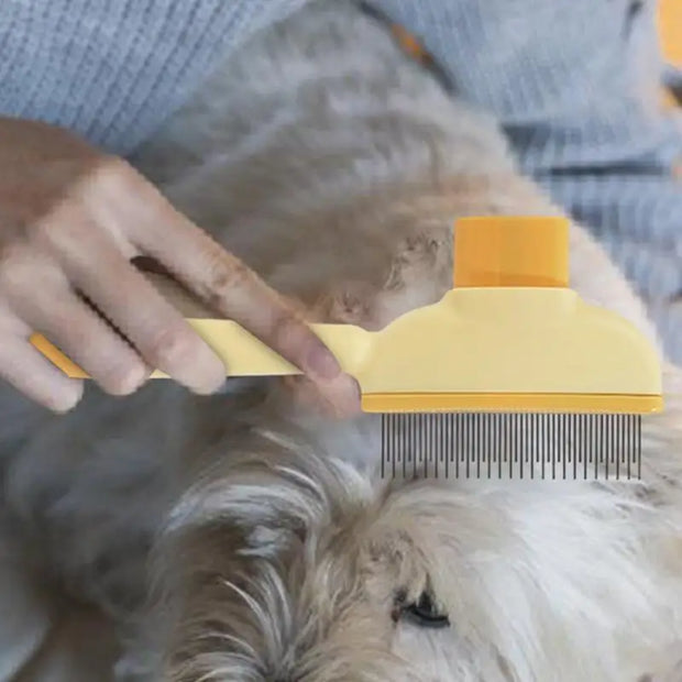 Dog Hair Remover Brush Cat Dog Hair Grooming And Care Comb For Long Hair Dog Pet Removes Hairs Cleaning Bath Brush Dog Supplies