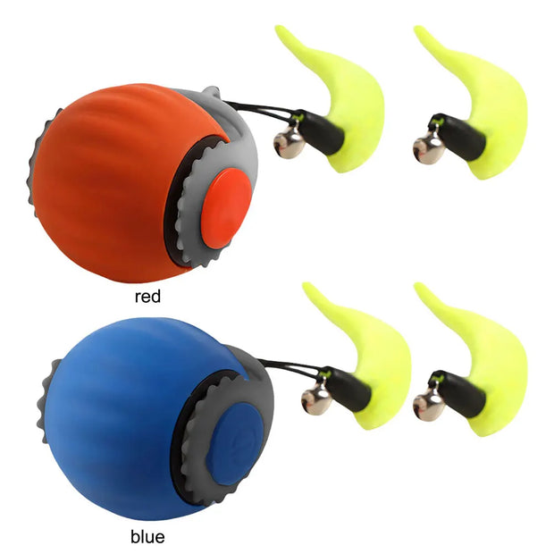 Interactive Cat Toy Ball USB Rechargeable Automatic Rolling Ball Self Rotating Ball Anti-Depression Pet Toy for Indoor Cats