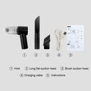 6000Pa Cordless Handheld Vacuum Cleaner 120W High Power Vacuum Cleaner Fully Automatic Power Cleaning Appliance for Home and Car