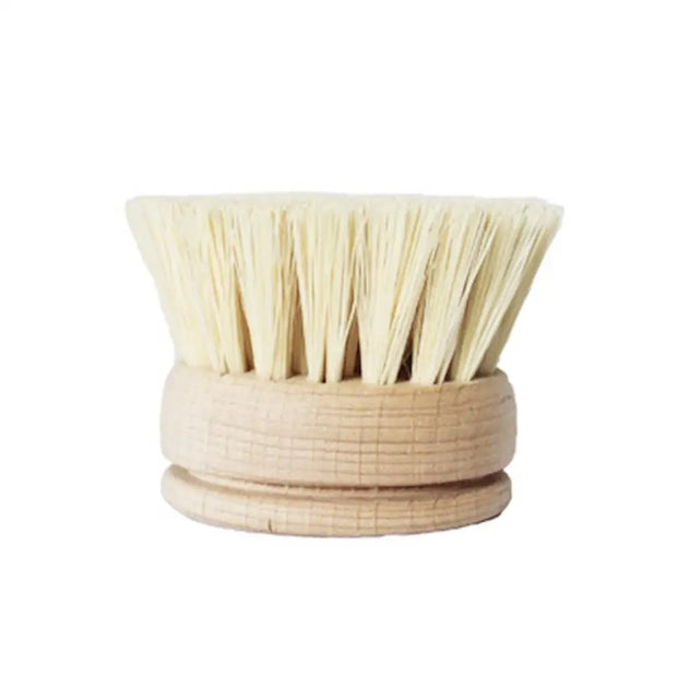 Kitchen Cleaning Brush Natural Bamboo Handle and Sisal Bristles Scrub Brush for Dish Cast Iron Skillet Pots Pans Pot Brush