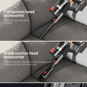 Wireless Vacuum Cleaner 550W 45KPA Strong Suction Portable Dust Cleaning Machine 1.2L Dust Cup Home  Cleaner