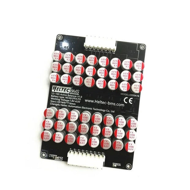 Heltec 16S 5A Capacitor Active Equalizer Balancer 48V Lifepo4 Lithium Lipo/titanate LTO for Battery  Group balancer  12S 13S 15S