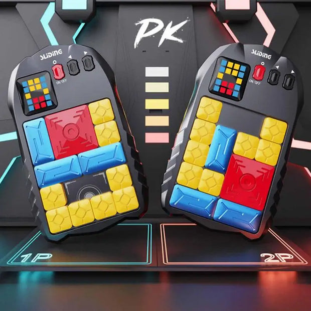Super Slide Huarong Road Smart Sensor Game 500+ Levelled UP Brain Teaser Puzzles Interactive Fidget Toys For children Kids Gift