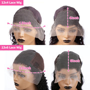 Ombre Highlight Body Wave 13x4 HD Lace Front Human Hair Wig Curly 1B/30 Black Brown Colored 13x6 Lace Frontal Wigs For Women