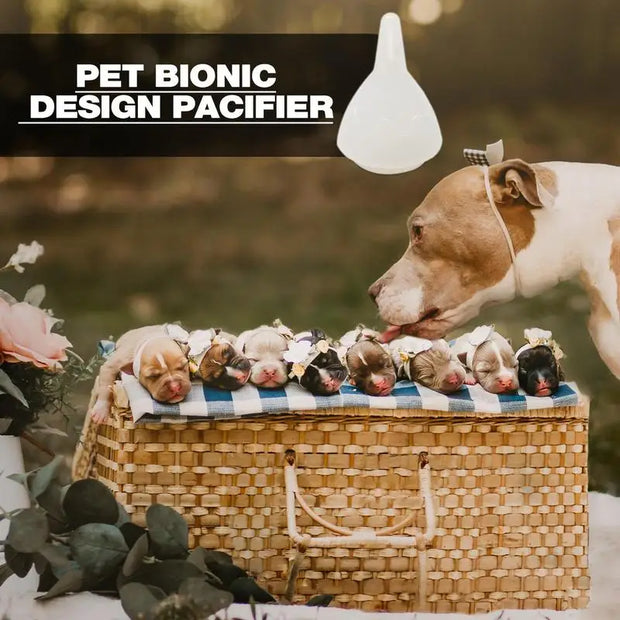 Universal Pet Feeding Nipple White small pet feeding milk Nipple Silicone Feeding Pacifier Mini Cat silicone pet pacifier