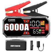 Car 6000A Portable 12V  Jump Starter Power Bank 12V Auto Battery Charger Booster Starting Device
