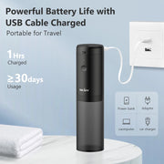 Sejoy Portable Oral Irrigator Dental Water Flosser USB Rechargeable Water Jet Floss Tooth Pick 4 Jet Tip 140ml 3 Modes IPX7 Gift