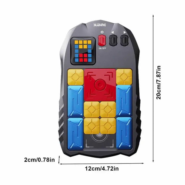 Super Slide Huarong Road Smart Sensor Game 500+ Levelled UP Brain Teaser Puzzles Interactive Fidget Toys For children Kids Gift