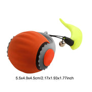 Interactive Cat Toy Ball USB Rechargeable Automatic Rolling Ball Self Rotating Ball Anti-Depression Pet Toy for Indoor Cats