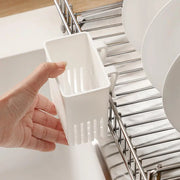 Kitchen tableware Drying Rack Utensil Silverware Storage Holder Quick Drying Drainage Rack For chopsticks fork knife Spoon