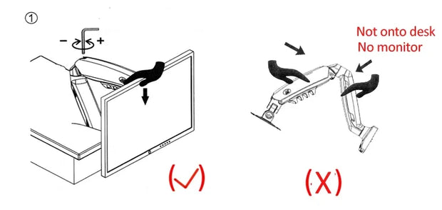 Desktop NB F160 + FP-2 Gas Spring Dual Arm for 17"-27" Monitor Holder + 10"-17" Laptop Support Air Press Mount Stand Load 2-9kg