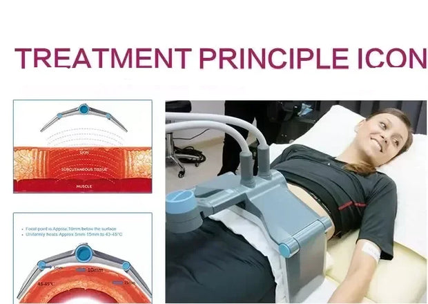 Profession Lipopolysin Vertical Shape Non-Contact Fat Reducing Machine Body Slimming Equipment Vacuum Weight Loss Equipment
