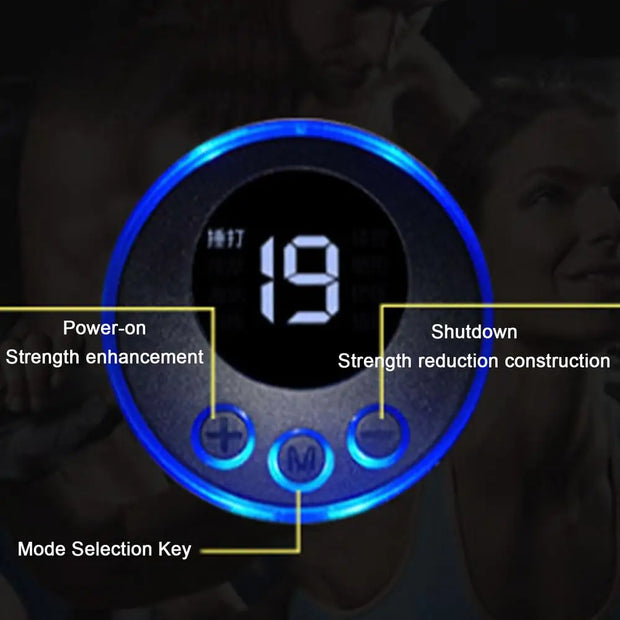 Booty Trainer Portable Smart Butt Exerciser 19 Modes Adjustable Home Gym Exerciser Flexible Muscle Exercise Fitness Equipment