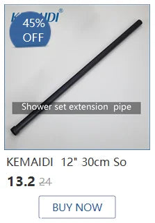 KEMAIDI Bathroom Basin Sink Faucet with Temperature Digital Display Cold and Hot Water Mixer Faucets Brass Tap Deck Mounted