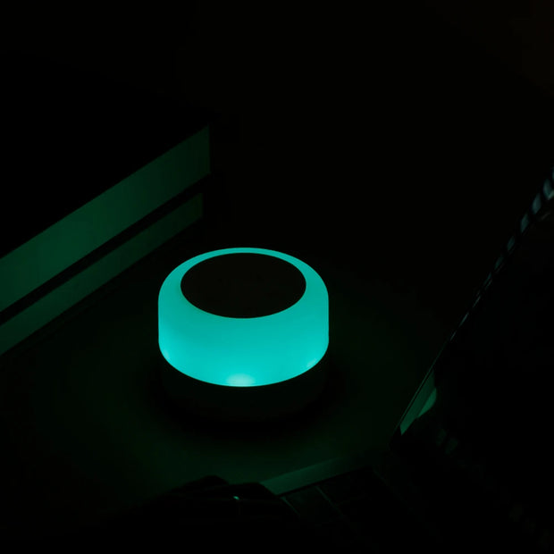Noise Sound Machines with Night Light Desktop White Noise Machine Portable Touch Adjustable USB Rechargeable for Home Travel