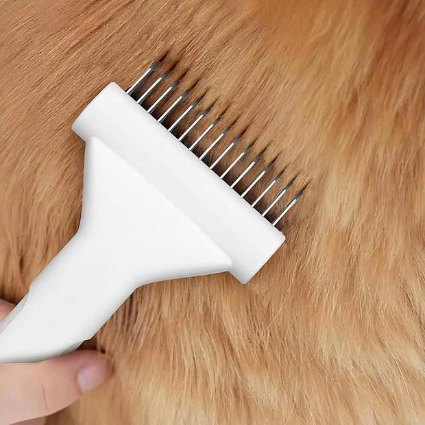 Cat Brush for Shedding Cat Cleaning Brush Pet Supplies Dematting Comb Undercoat Rake Grooming Tool for Short Medium and Long Pet