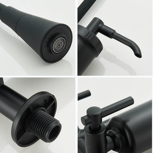 Kitchen Faucet With Filter In Wall Style Vegetable Basin Retractable Water Purifiertap Water Direct Drink Purifier Single Cold