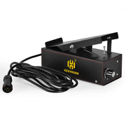 HZXVOGEN TIG Welding 5 Pins Foot Pedal Amp Control Pedal for HBT250P/HVT250P AC/DC Machines Torch Control 10K Resistance Value