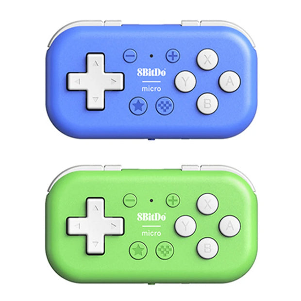 8Bitdo Micro Gamepad Bluetooth-compatible Mini Game Console Designed for 2D Games Handheld Console for OS/Android/PC