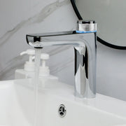 KEMAIDI Bathroom Basin Sink Faucet with Temperature Digital Display Cold and Hot Water Mixer Faucets Brass Tap Deck Mounted