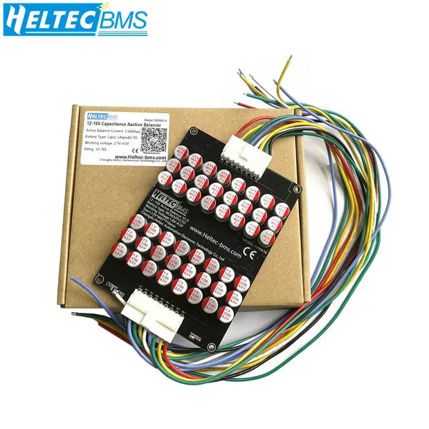 Heltec 16S 5A Capacitor Active Equalizer Balancer 48V Lifepo4 Lithium Lipo/titanate LTO for Battery  Group balancer  12S 13S 15S