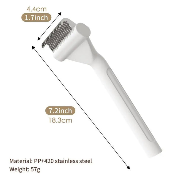 Cat Brush for Shedding Cat Cleaning Brush Pet Supplies Dematting Comb Undercoat Rake Grooming Tool for Short Medium and Long Pet