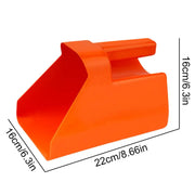 horse feed shovel Portable horse feed shovel Food Service Utility Scoop Stackable Heavy Duty Transfer Shovel Stable supplies