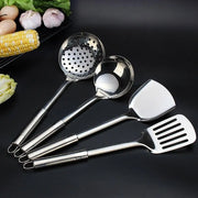Kitchen Utensils Wok Spatula Ladle Tool Set Spatula For Stainless Steel Cooking Equpment Kitchen Accessories Cookware Set