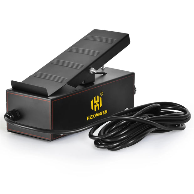 HZXVOGEN TIG Welding 5 Pins Foot Pedal Amp Control Pedal for HBT250P/HVT250P AC/DC Machines Torch Control 10K Resistance Value